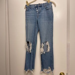 Free People Ripped Jeans